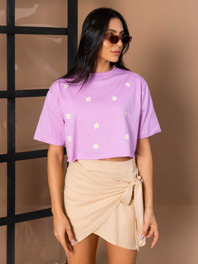 Cropped Max Florzinhas