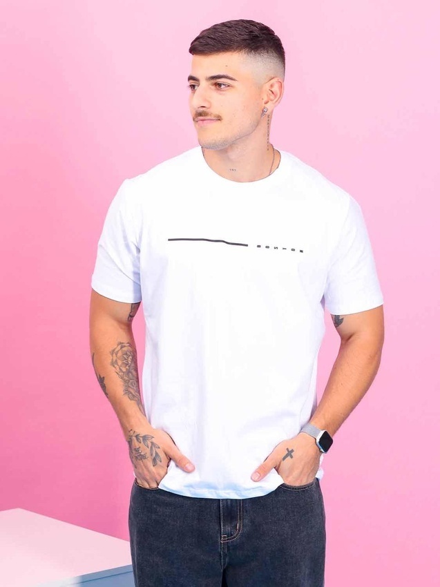 Camiseta Bostom Faixa
