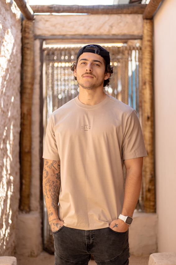 Camiseta Simple Black White